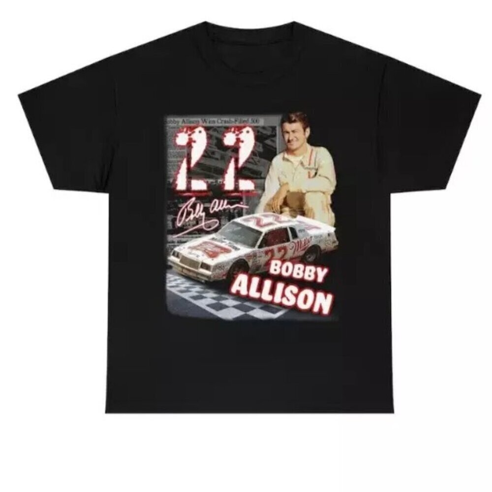 Bobby Allison NASCAR Racing Tour Graphic Tee Gift for Fans